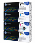 Hp 304A CMYK Toner Set BK/C/M/Y