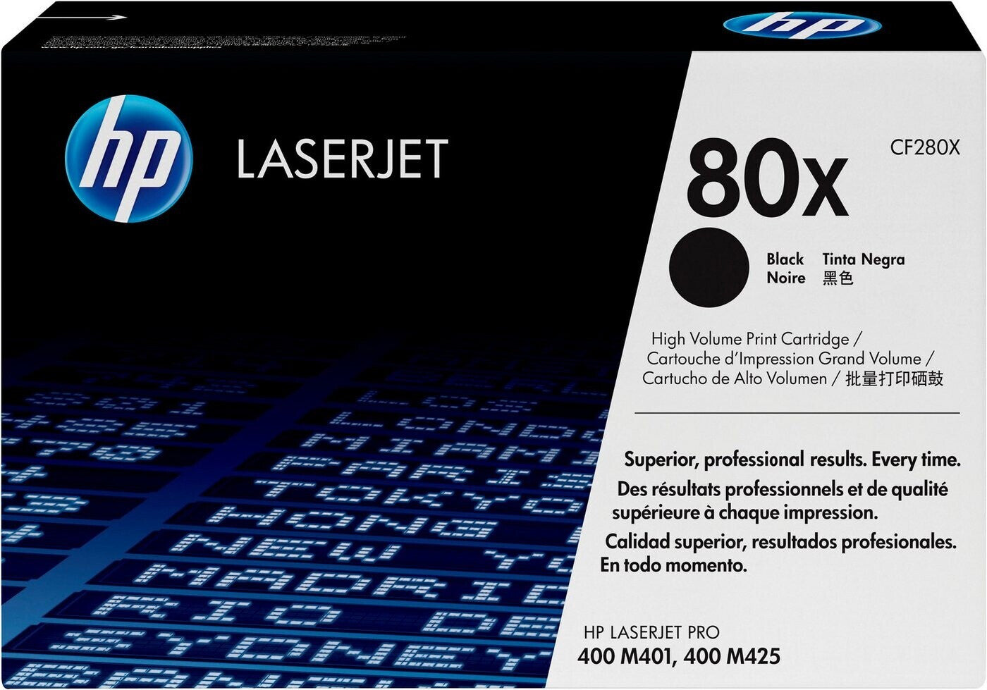 HP CF280X-80X Toner Cartridge High Yield