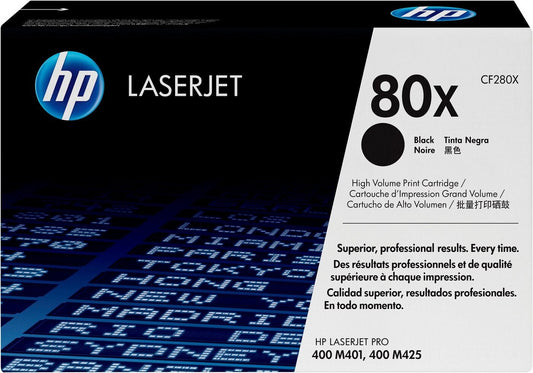HP CF280X-80X Toner Cartridge High Yield