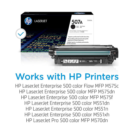 Hp 507A CMYK Toner Set BK/C/M/Y