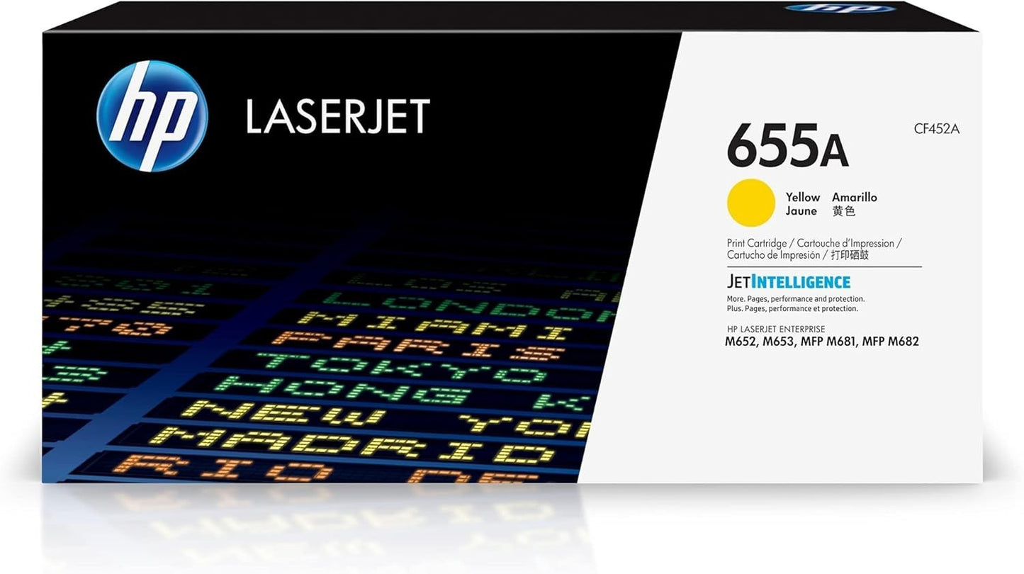 Hp 655A CMYK Toner Set BK/C/M/Y