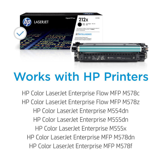 Hp 212X CMYK Toner Set BK/C/M/Y