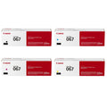 Canon 067 CMYK Toner Set BK/C/M/Y