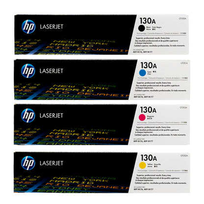 Hp 130A CMYK Toner Set BK/C/M/Y
