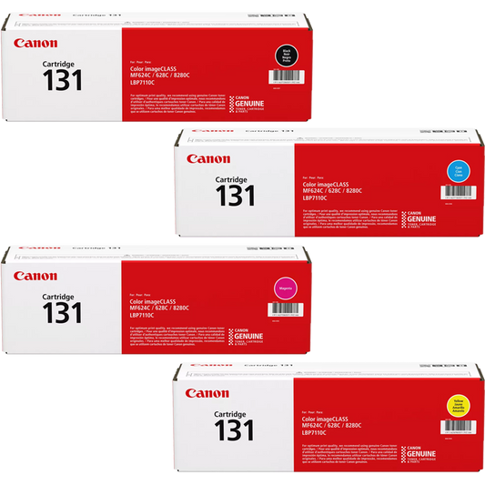 Canon 131 CMYK Toner Set BK/C/M/Y