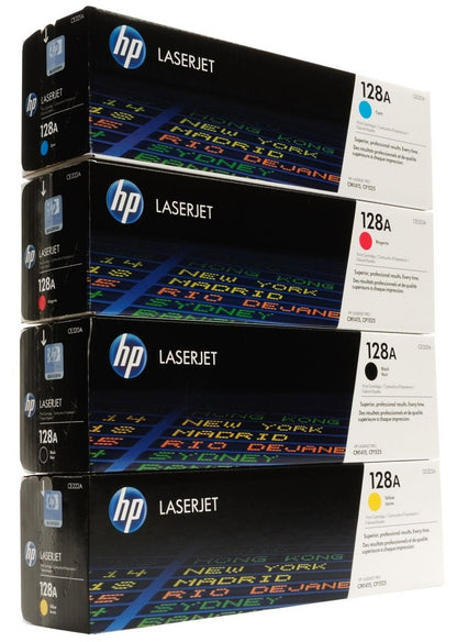 Hp 128A CMYK Toner Set BK/C/M/Y