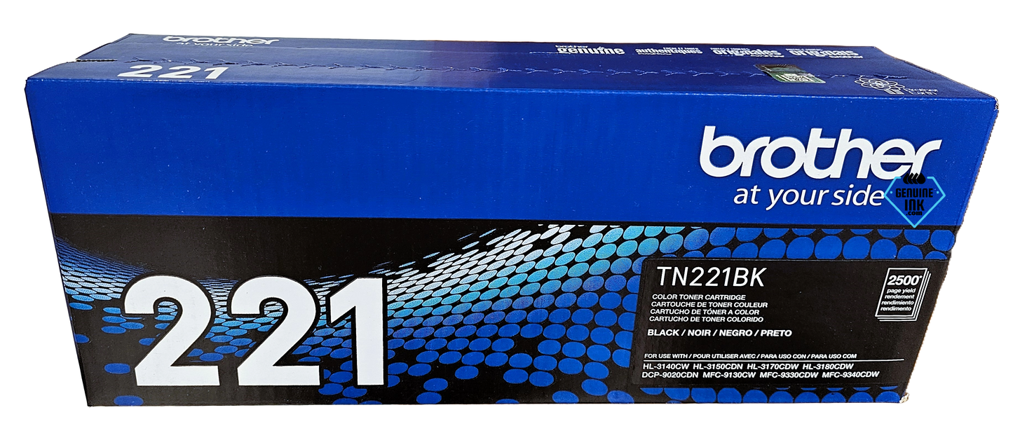 Brother TN225 CMYK Toner Set BK/C/M/Y
