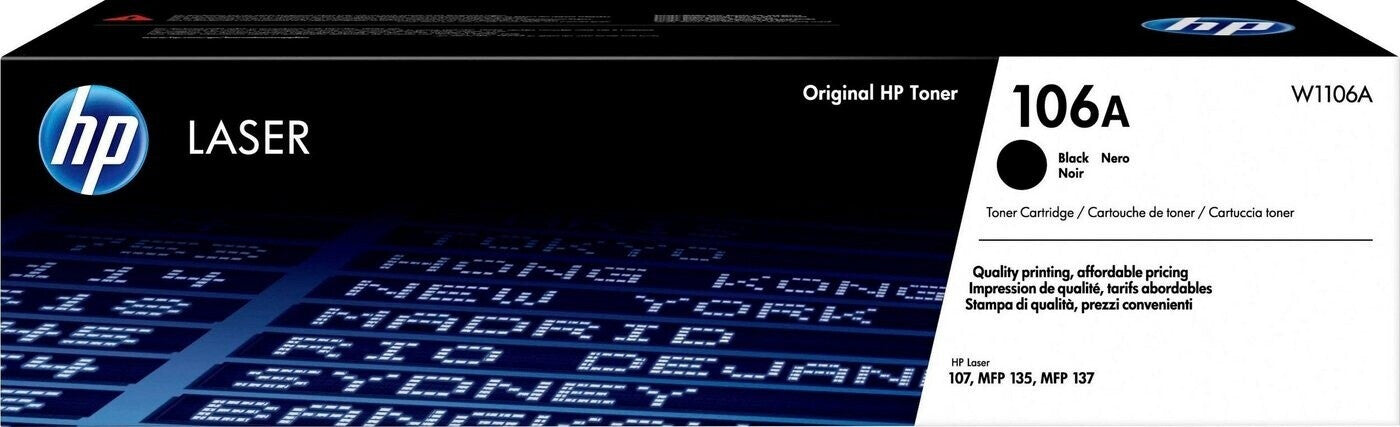HP W1106A-106A Toner Cartridge