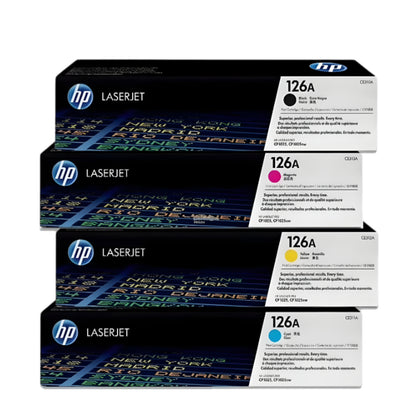 Hp 126A CMYK Toner Set BK/C/M/Y