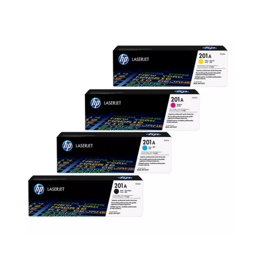Hp 201A CMYK Toner Set BK/C/M/Y