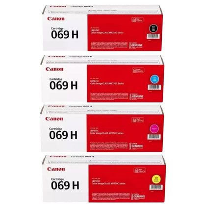 Canon 069H CMYK Toner Set BK/C/M/Y