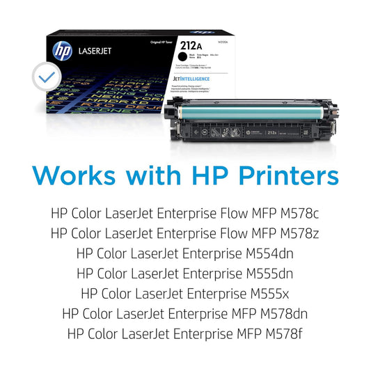 Hp 212A CMYK Toner Set BK/C/M/Y