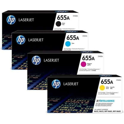 Hp 655A CMYK Toner Set BK/C/M/Y