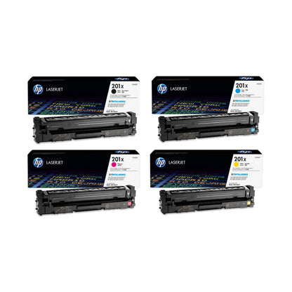 Hp 201X CMYK Toner Set BK/C/M/Y