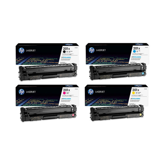 Hp 201X CMYK Toner Set BK/C/M/Y