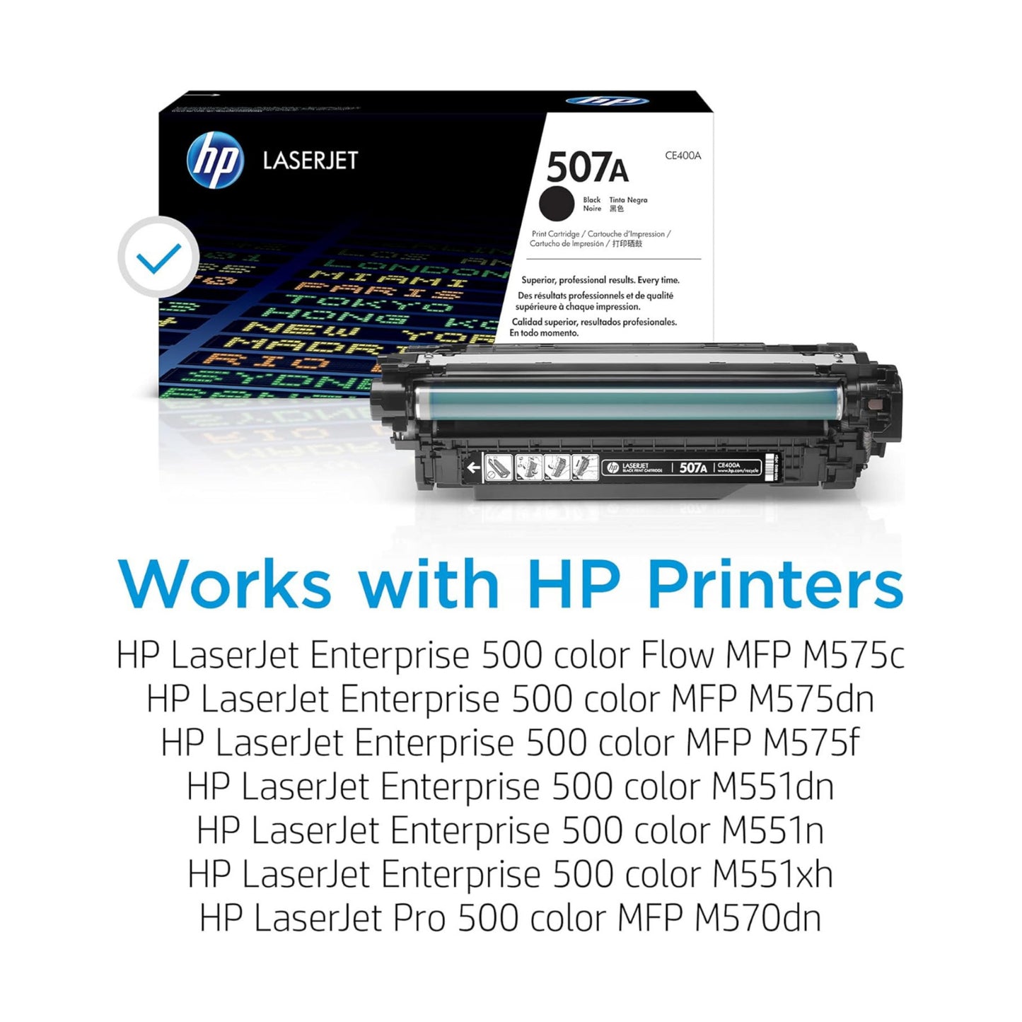 Hp 507A CMYK Toner Set BK/C/M/Y