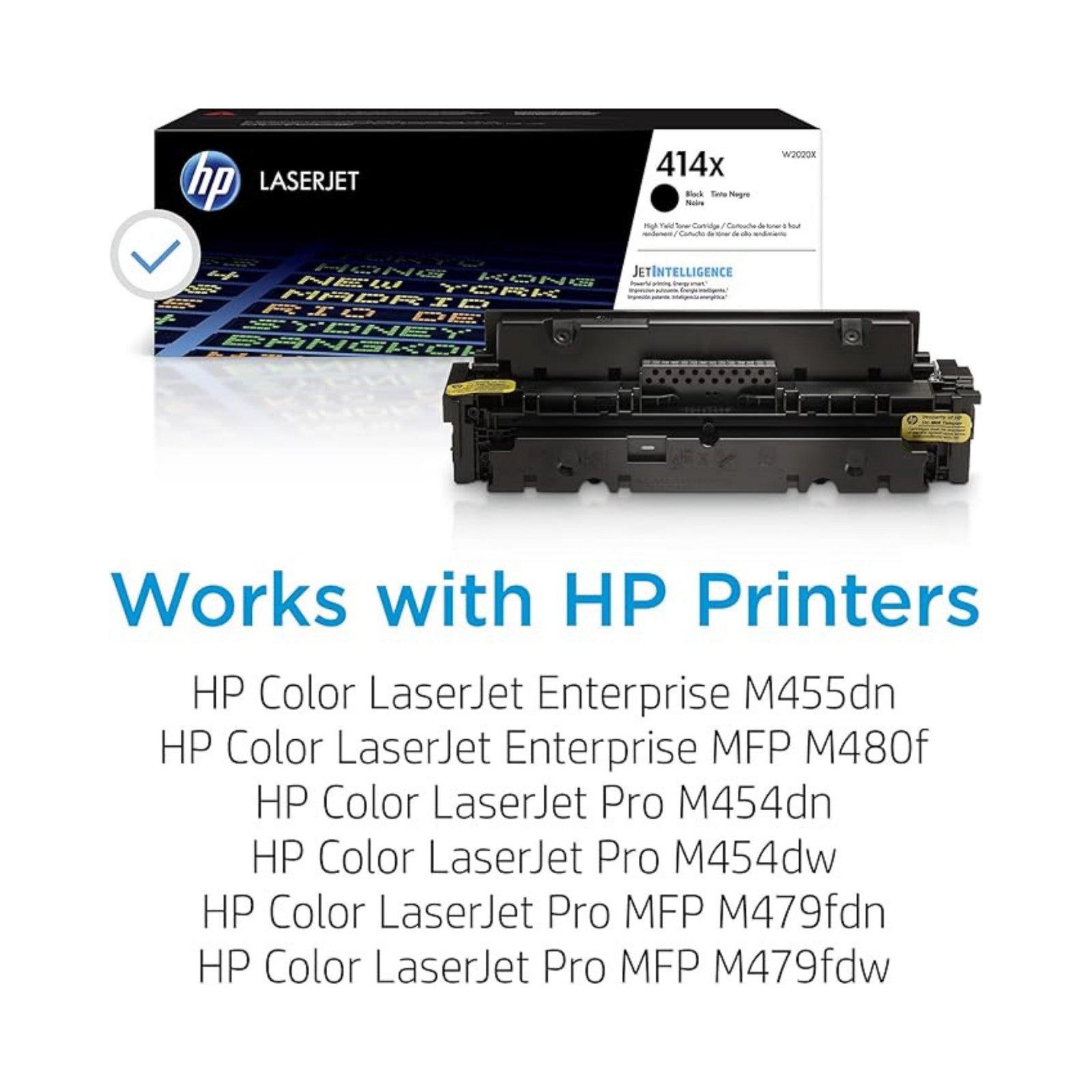Hp 414X CMYK Toner Set BK/C/M/Y