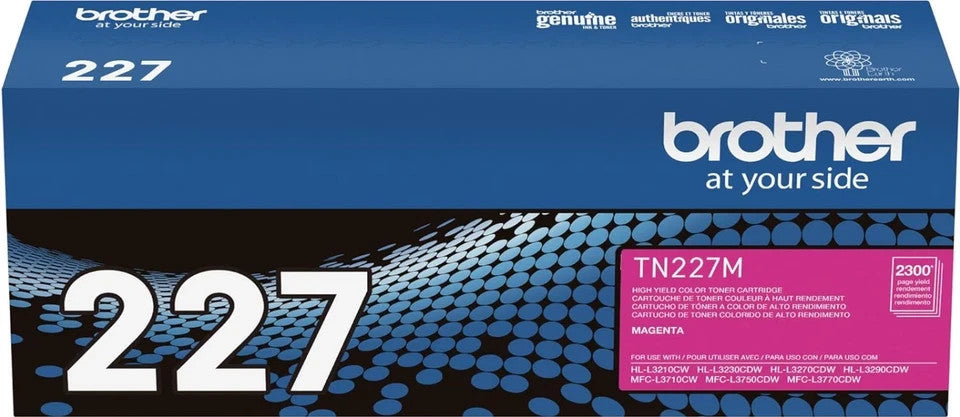 Brother TN227 CMYK Toner Set BK/C/M/Y