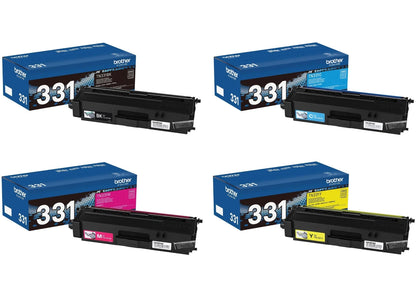 Brother TN331 CMYK Toner Set BK/C/M/Y