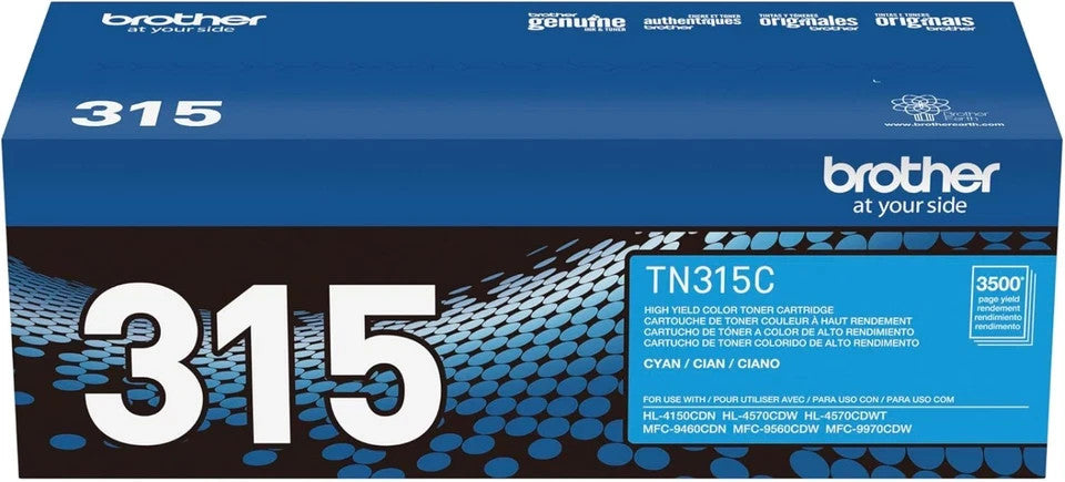 Brother TN315 CMYK Toner Set BK/C/M/Y