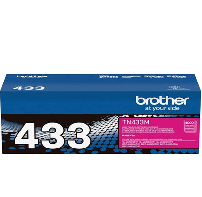 Brother TN433 CMYK Toner Set BK/C/M/Y