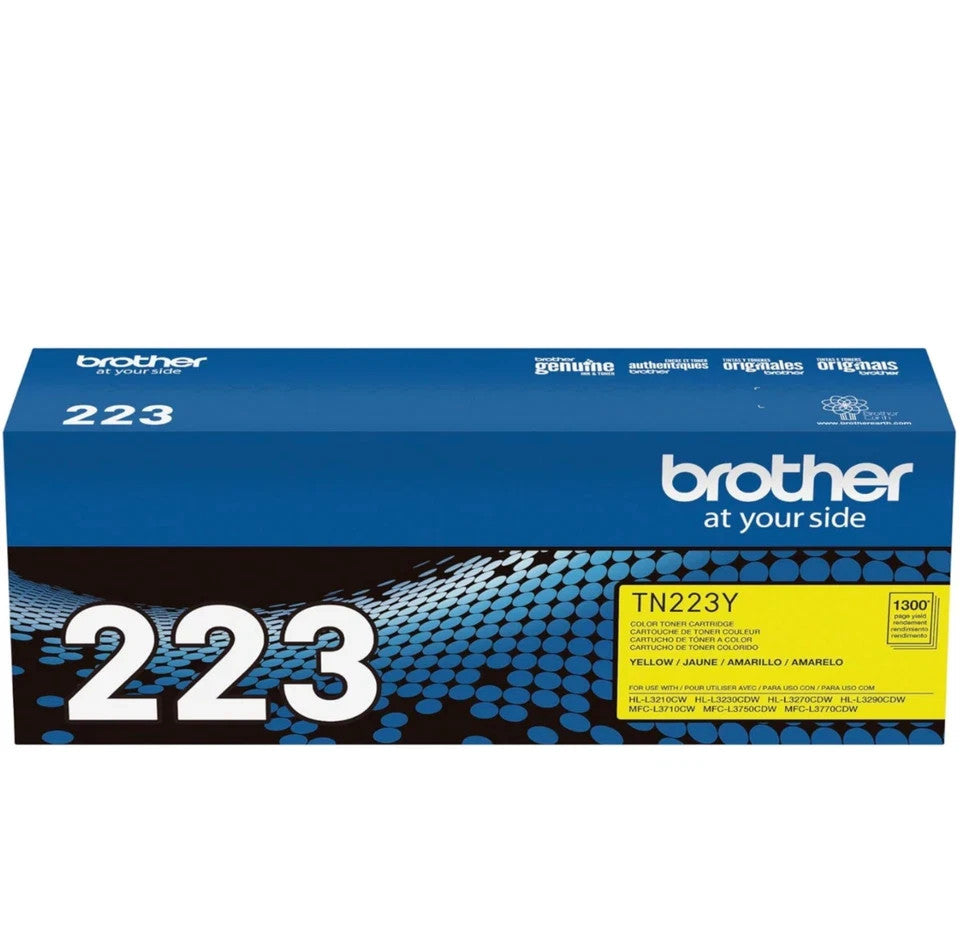 Brother TN223 CMYK Toner Set BK/C/M/Y