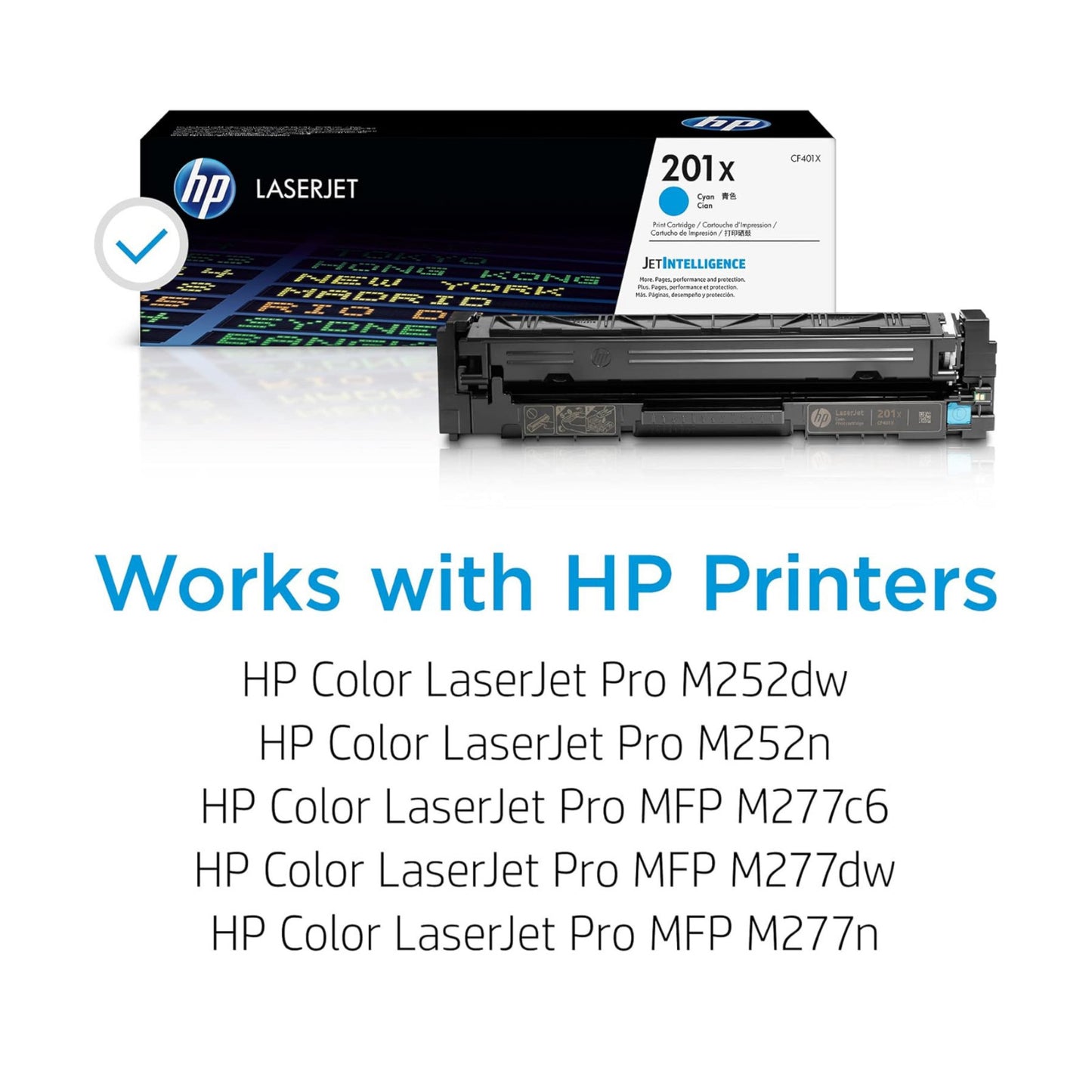 Hp 201X CMYK Toner Set BK/C/M/Y