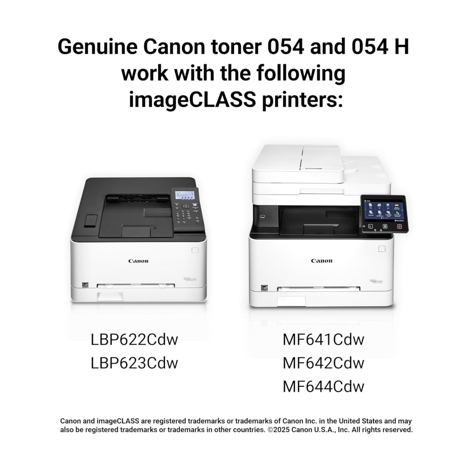 Canon 054H CMYK Toner Set BK/C/M/Y