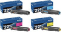 Brother TN221 CMYK Toner Set BK/C/M/Y