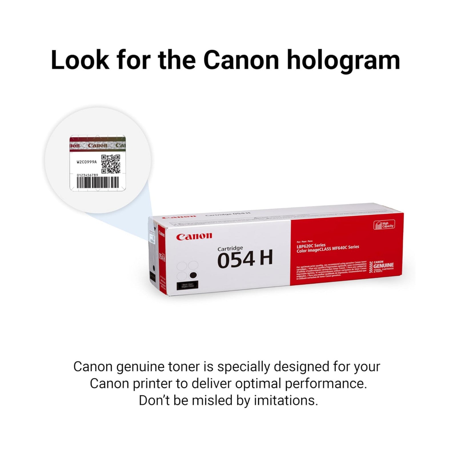 Canon 054H CMYK Toner Set BK/C/M/Y