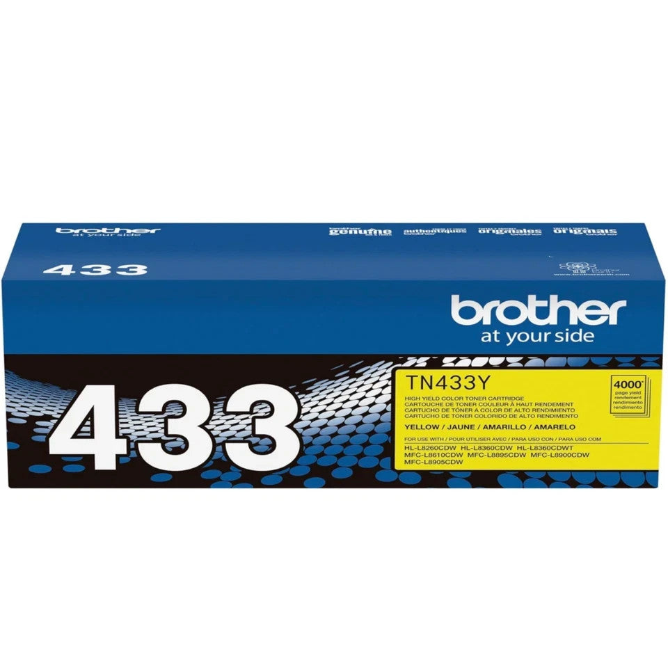 Brother TN433 CMYK Toner Set BK/C/M/Y