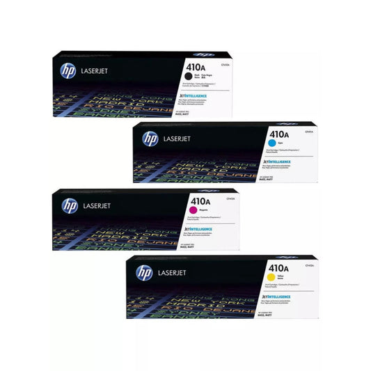 Hp 410A CMYK Toner Set BK/C/M/Y