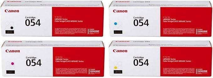 Canon 054 CMYK Toner Set BK/C/M/Y