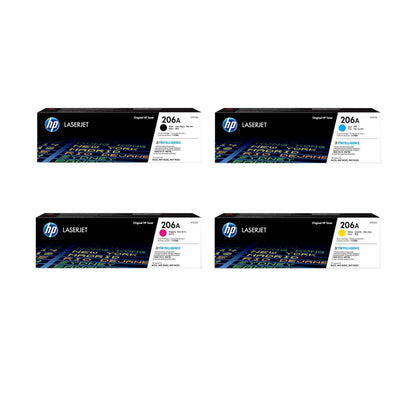 Hp 206A CMYK Toner Set BK/C/M/Y