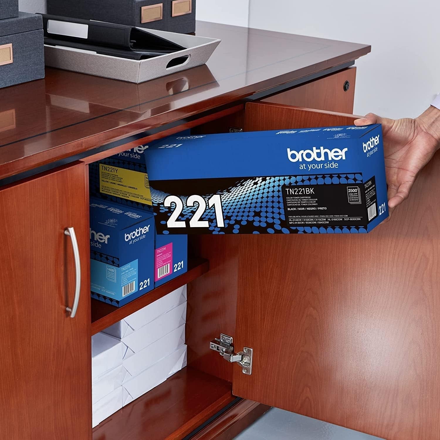 Brother TN221 CMYK Toner Set BK/C/M/Y