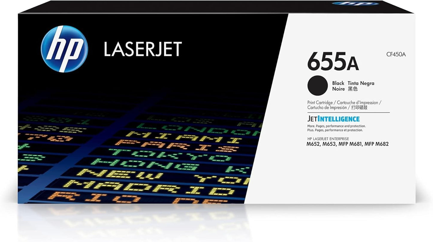 Hp 655A CMYK Toner Set BK/C/M/Y