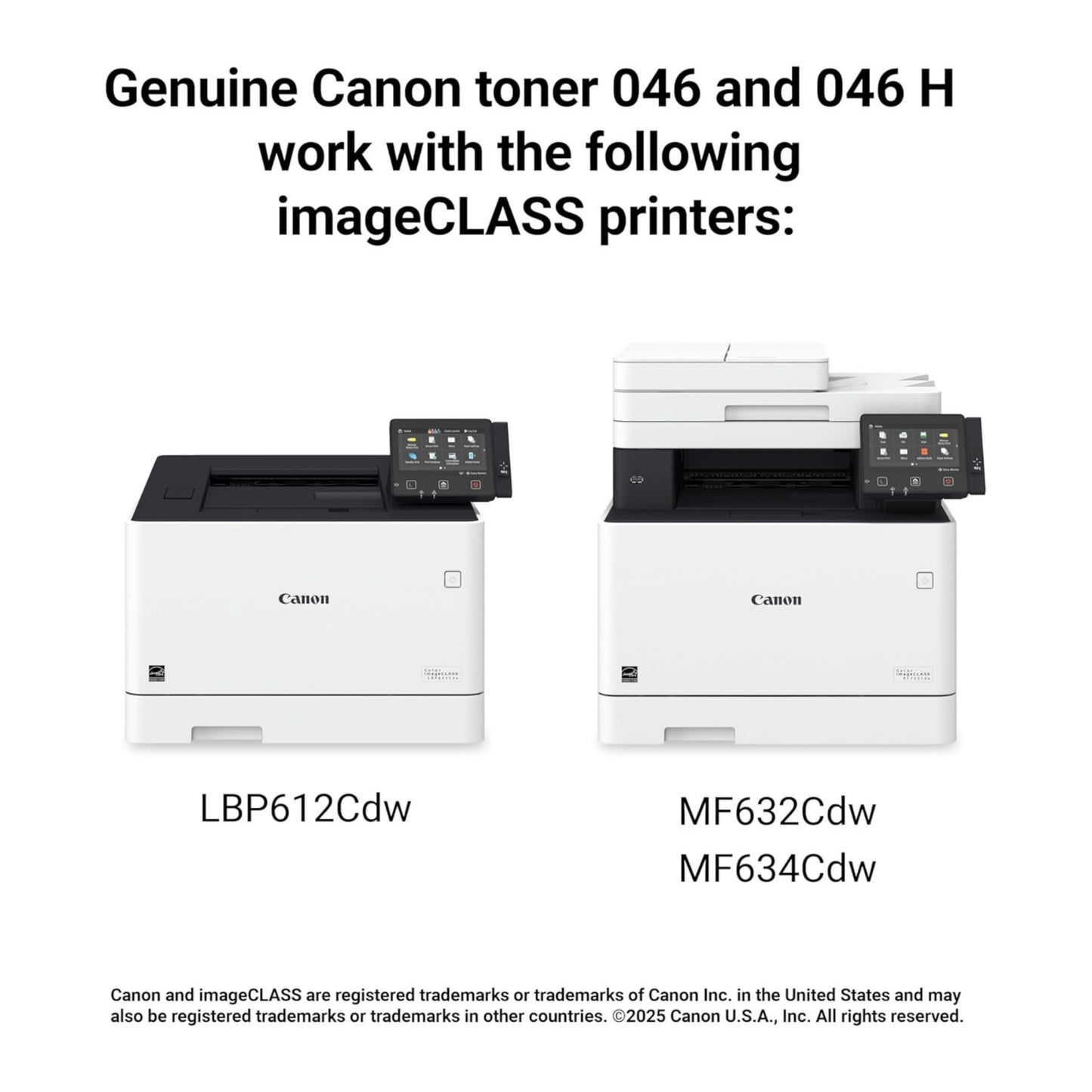 Canon 046H CMYK Toner Set BK/C/M/Y