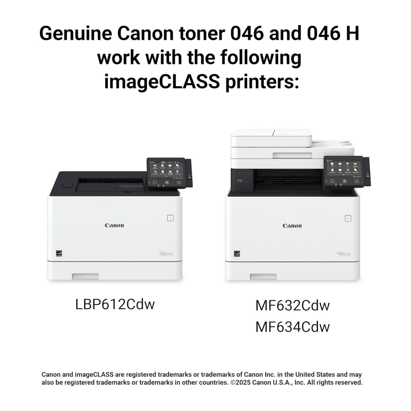 Canon 046H CMYK Toner Set BK/C/M/Y