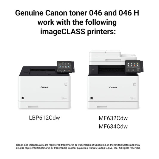 Canon 046H CMYK Toner Set BK/C/M/Y