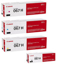 Canon 067H CMYK Toner Set BK/C/M/Y