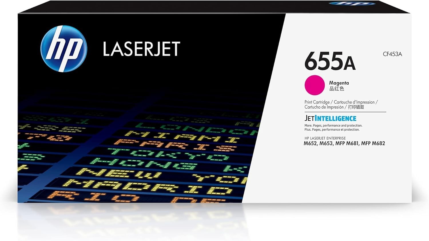 Hp 655A CMYK Toner Set BK/C/M/Y