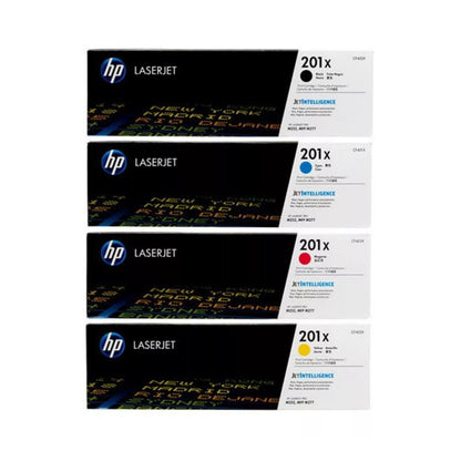 Hp 201X CMYK Toner Set BK/C/M/Y