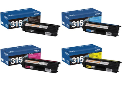 Brother TN315 CMYK Toner Set BK/C/M/Y
