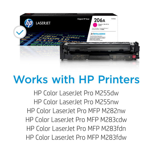 Hp 206A CMYK Toner Set BK/C/M/Y