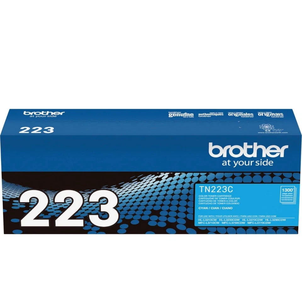 Brother TN223 CMYK Toner Set BK/C/M/Y